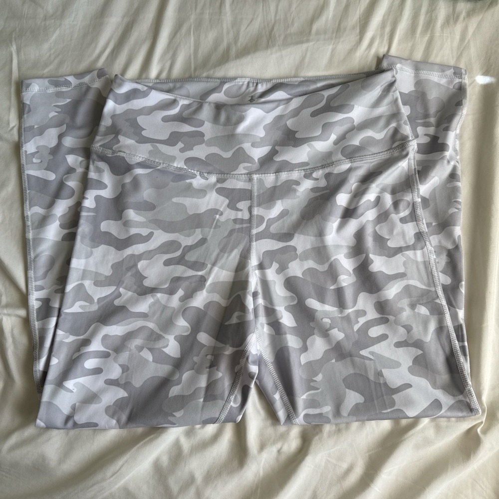 Gray Camouflage Leggings
